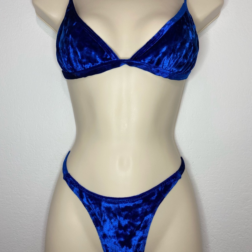 Royal blue bikini